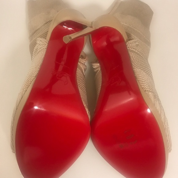 Christian Louboutin Cheminene Knit Boot - Picture 5 of 8